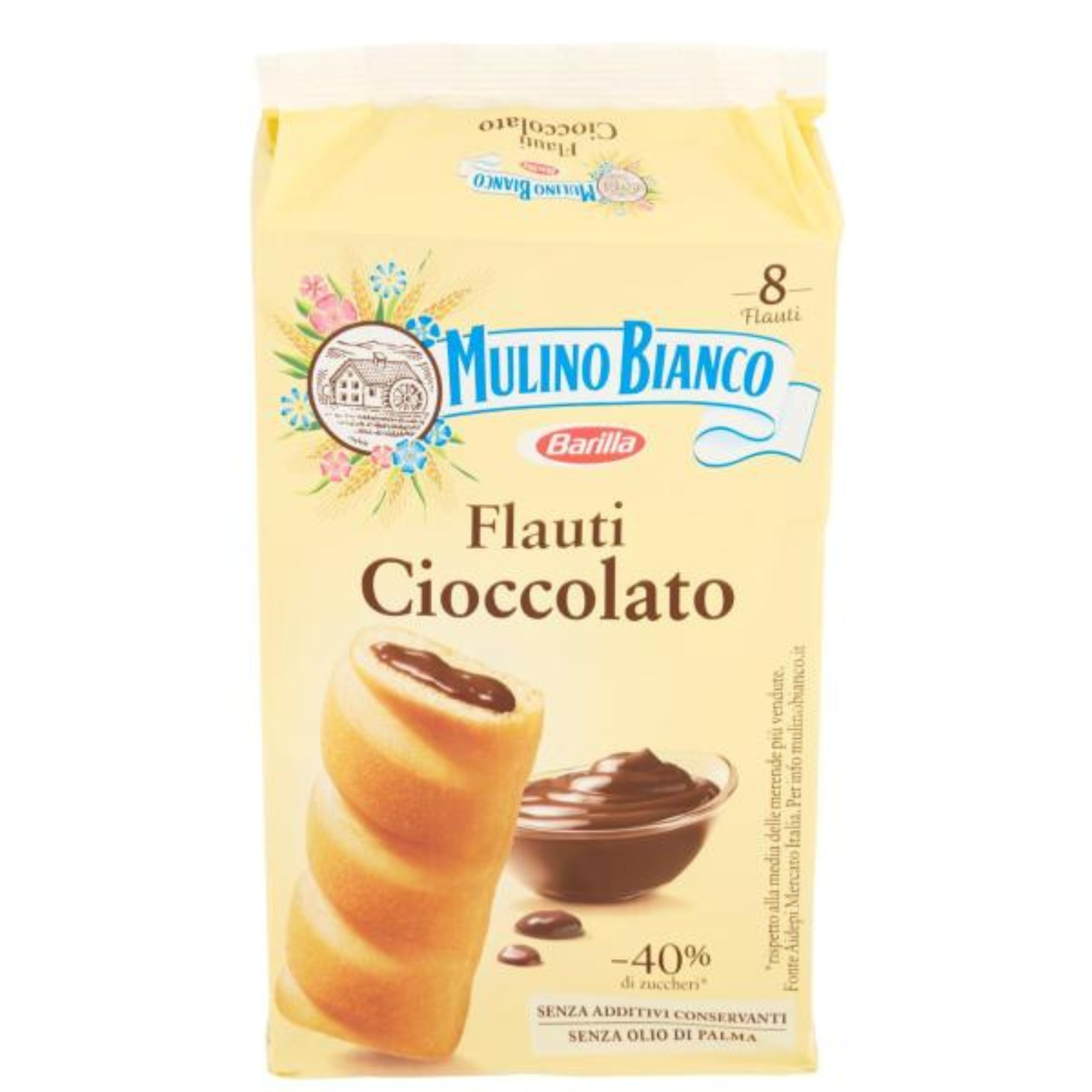 FLAUTI Schokolade MULINO BIANCO 8St