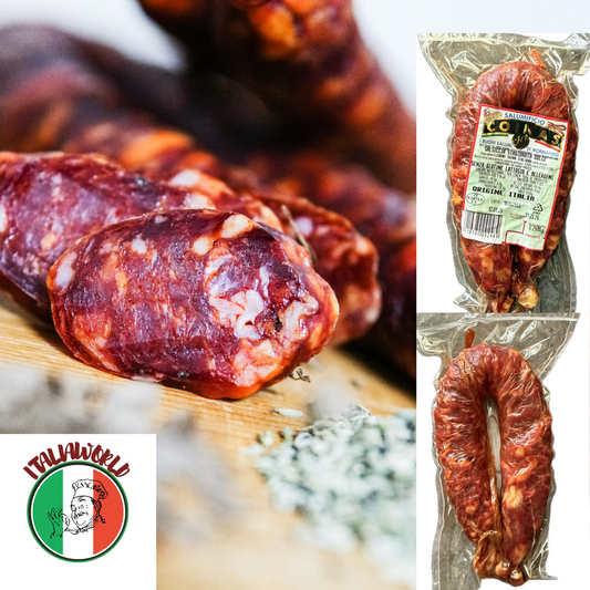 salsiccia rossa stagionata Calabrse