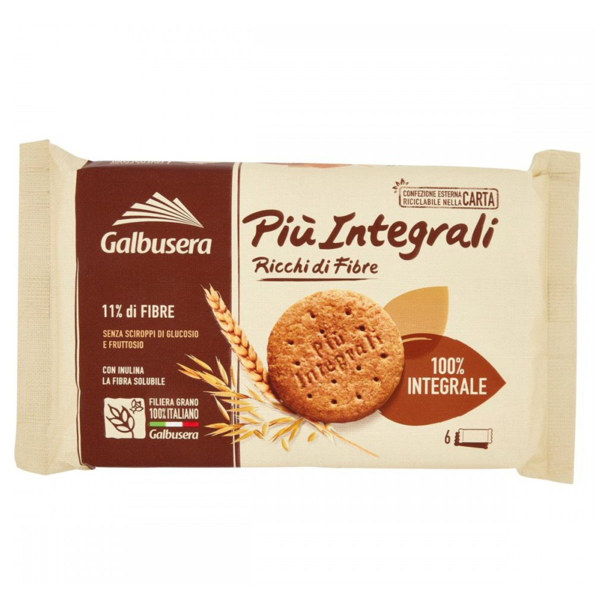 GALBUSERA PIU' INTEGRALI 330 Gr