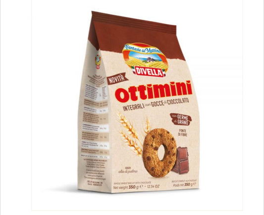 DIVELLA OTTIMINI INTEGRALI CIOCCOLATO 350 GR