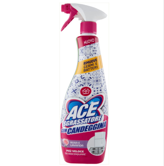 ACE SGRASSATORE CON CANDEGGINA 600 ML