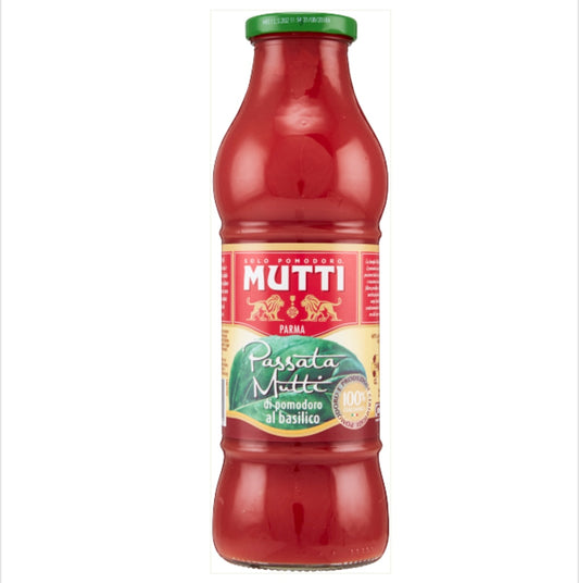 MUTTI PASSATA CON BASILICO 700 GR