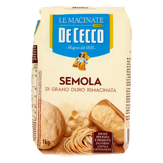 DE CECCO SEMOLA RIMACINATA 1 KG