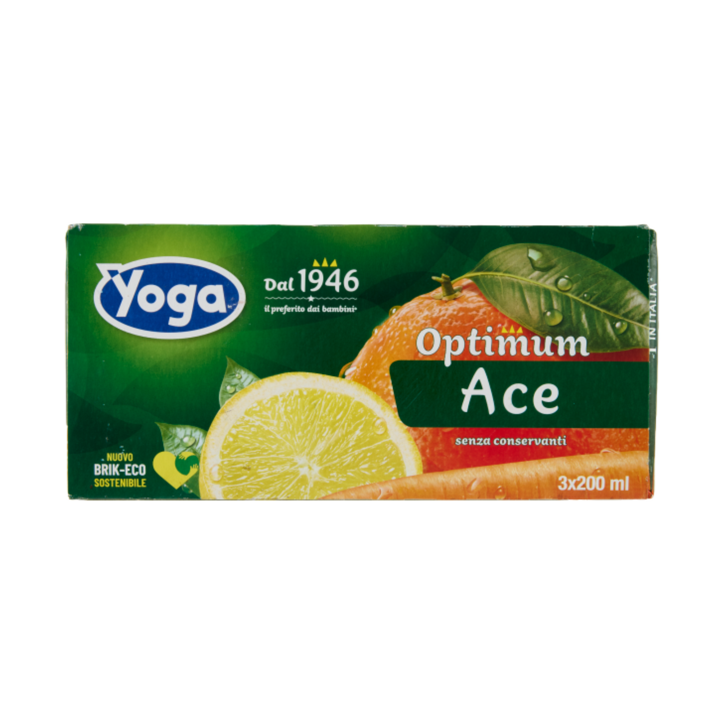 YOGA BRIK ACE 200X3 600 ML