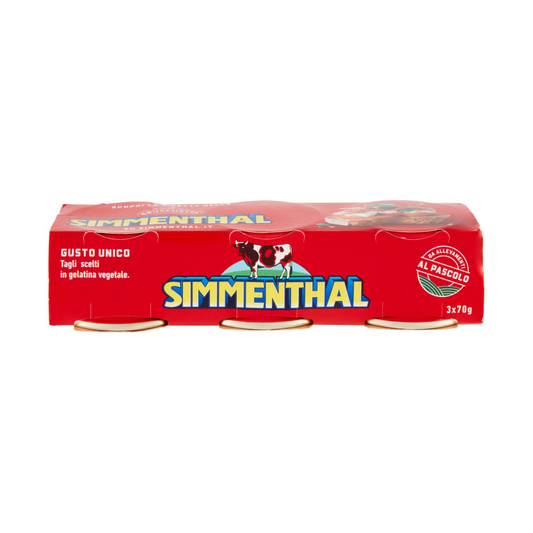 SIMMENTHAL CARNE 70GRX3