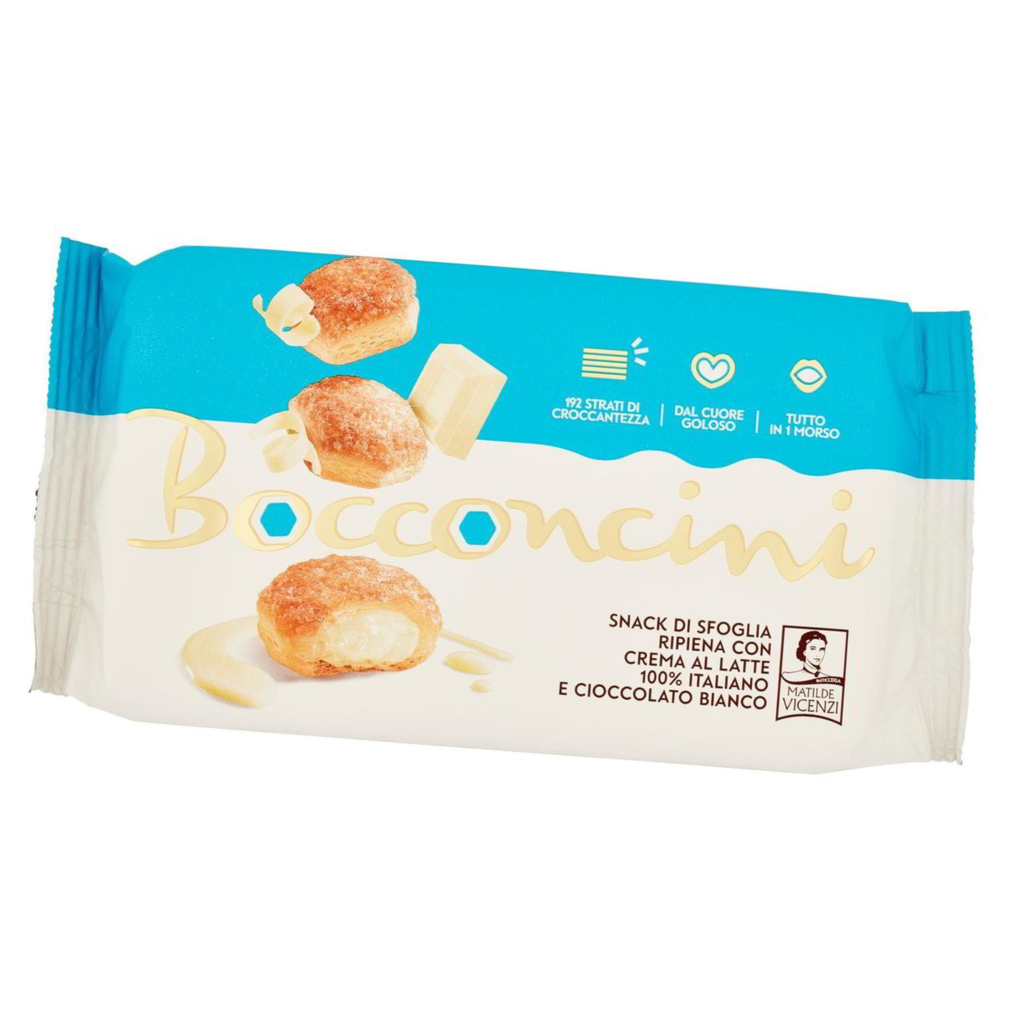 BOCCONCINI ALLA CREMA CON CIOCCOLATO BIANCO 100 GR