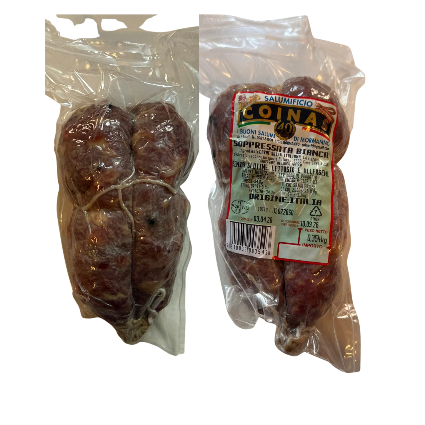Soppressata dolce Stagionata aus Kalabrien