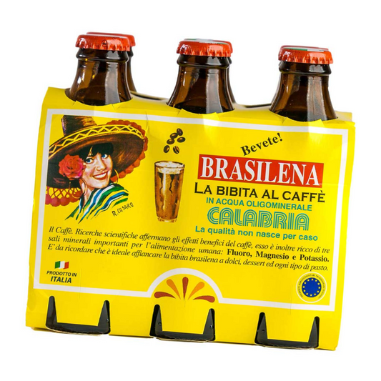 BRASILENA – gasförmiges Kaffeegetränk in der Flasche 18clx6