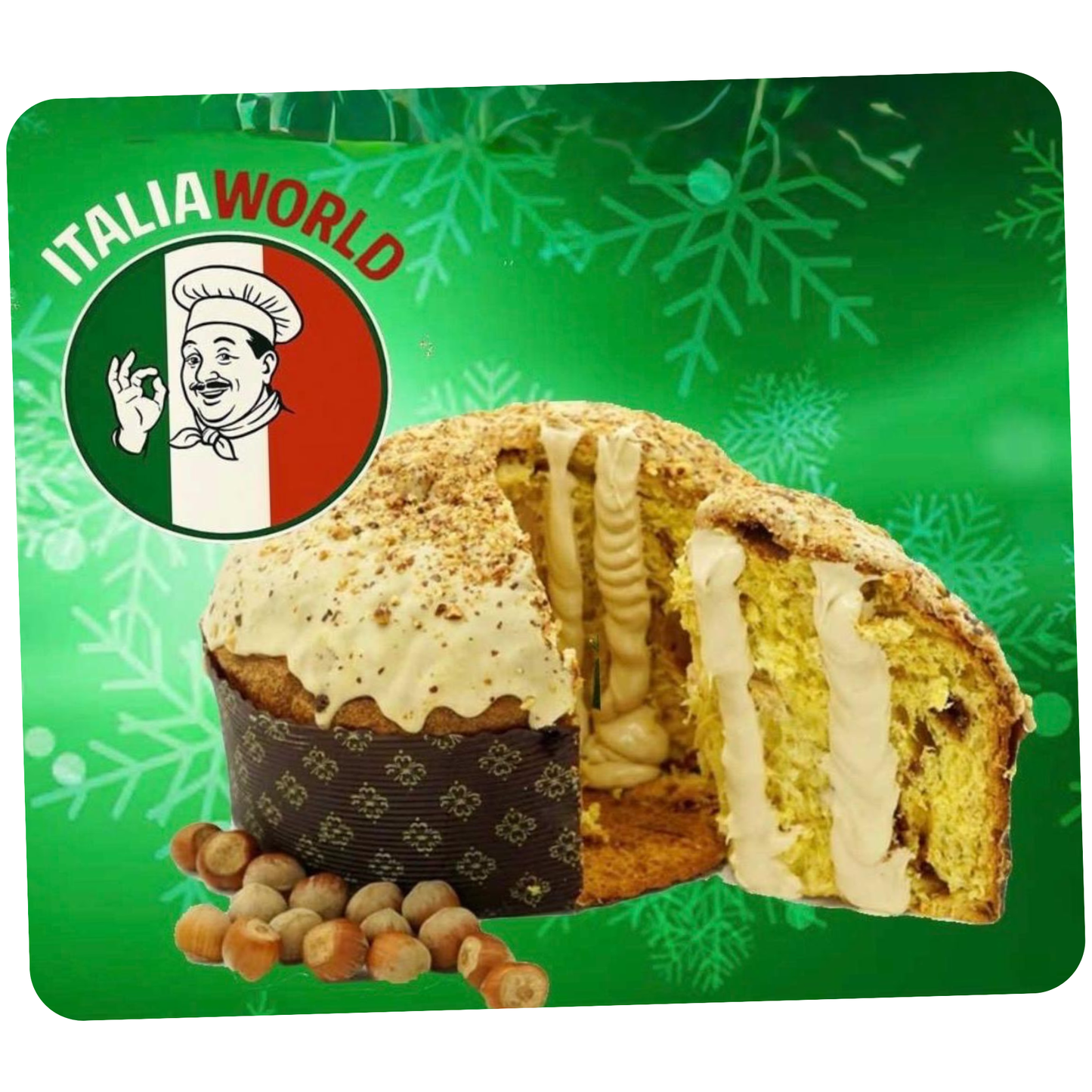 Panettone mit Haselnusscreme 750 gr