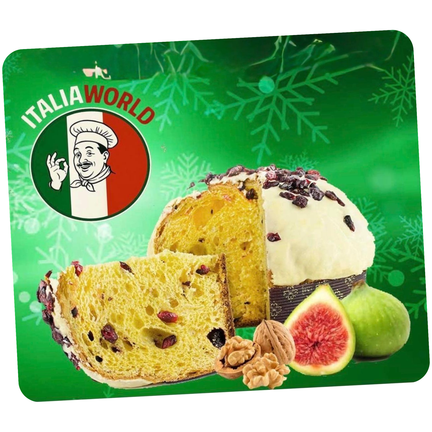 Panettone mit Walnüssen,Orangen und Feigenstücken 750 gr