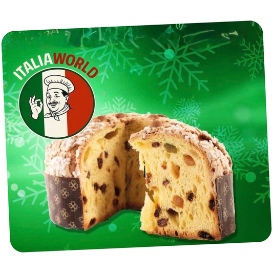 Panettone Klassischer mit Mandeln und Rosinen 750 gr
