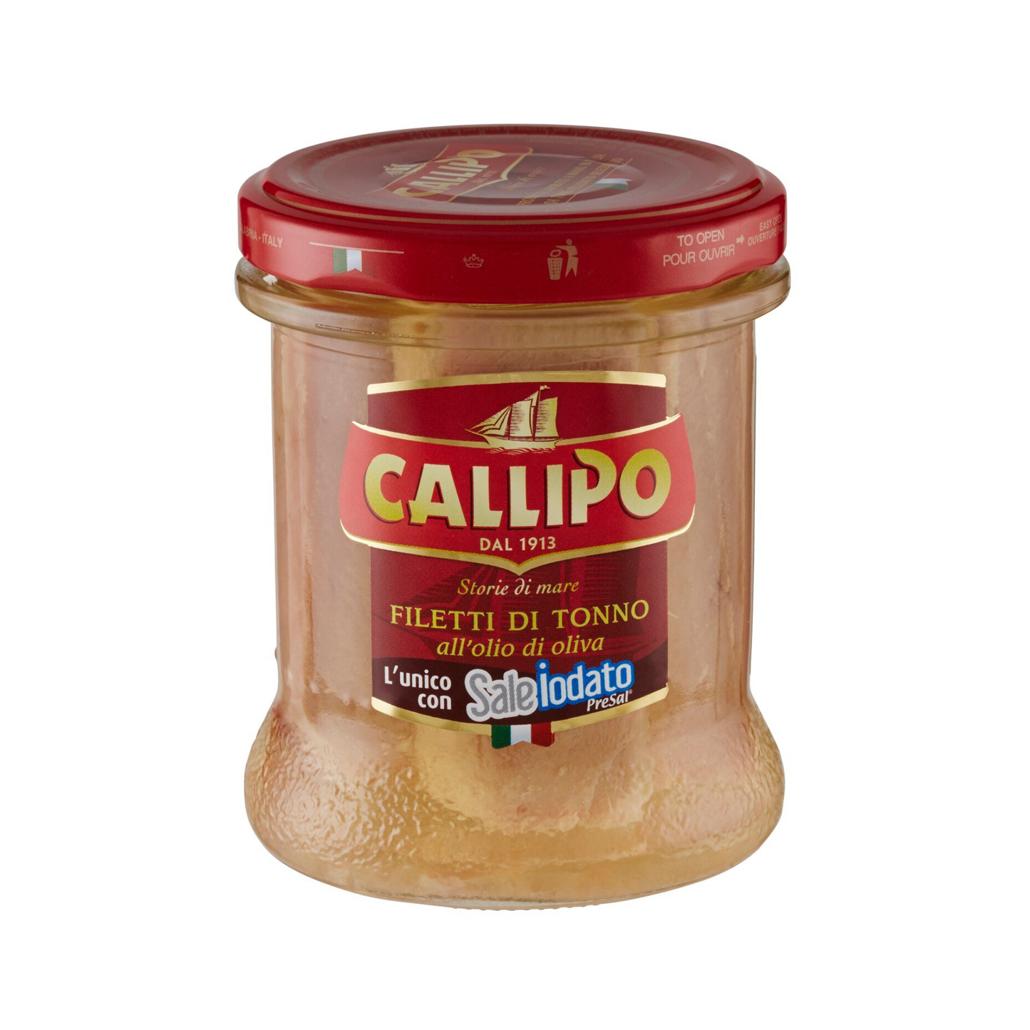 CALLIPO TONNO OLIO OLIVA TONETTO 170 GR