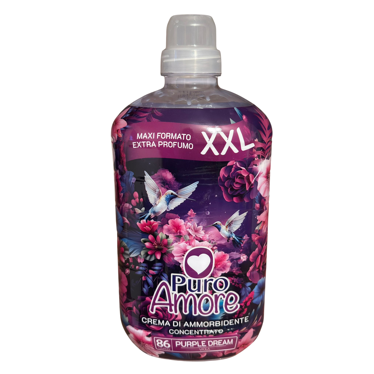 PURO AMORE WEICHSPÜLER KONZENTRAT 86 WÄSCHEN PURPLE DREAM