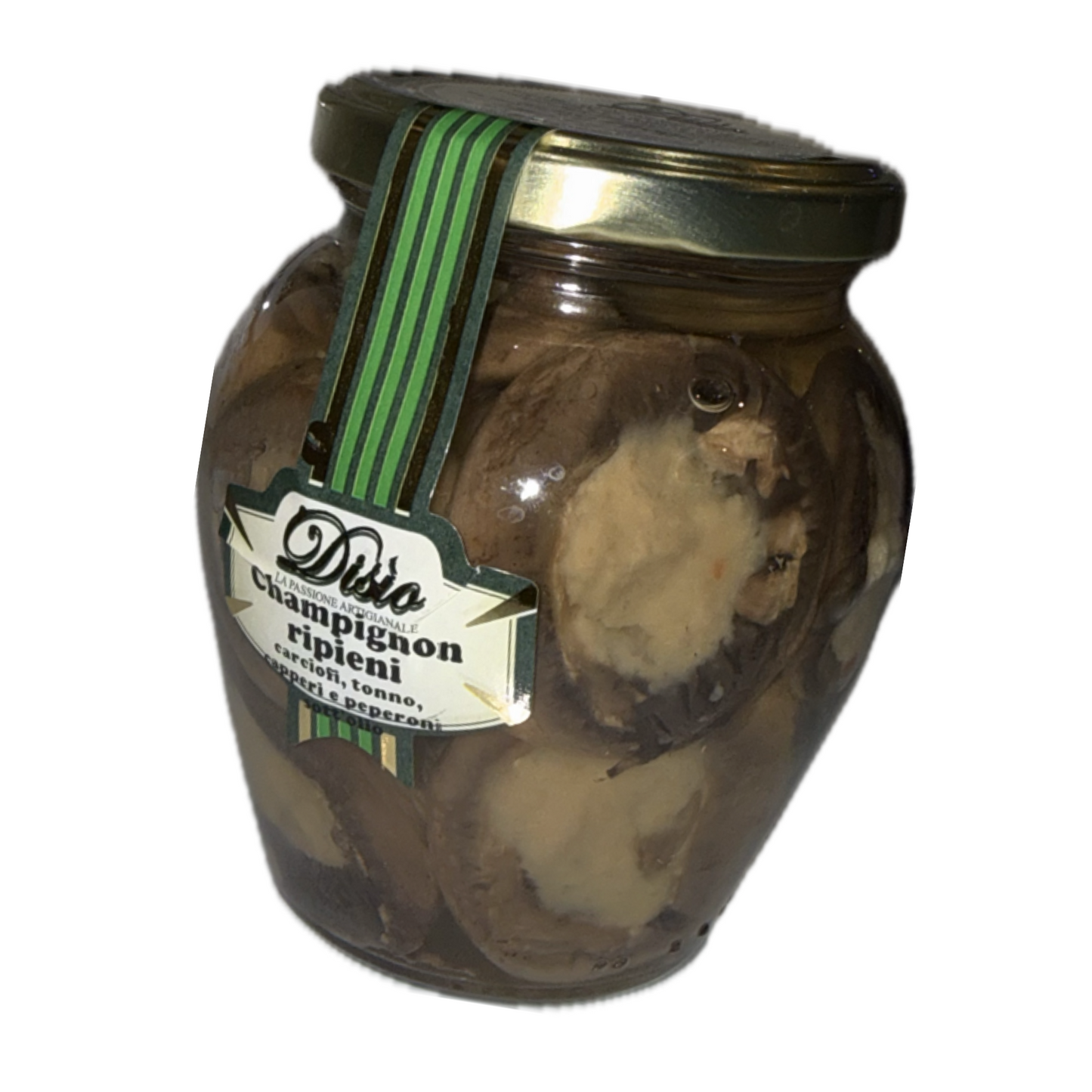 Champignons gefüllt mit Artischockencreme, Thunfisch und Kapern 290g