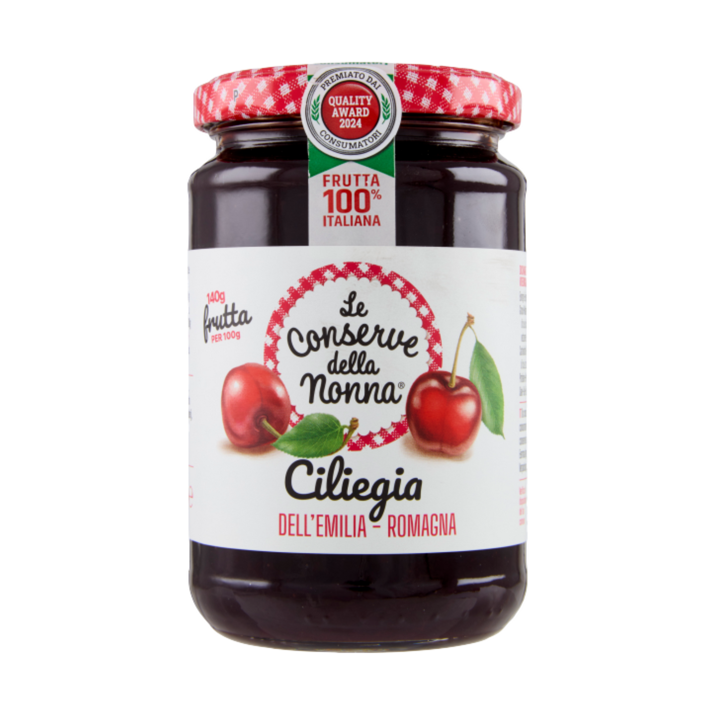 CONSERVE DELLA NONNA CONFETTURA EXTRA DI CILIEGE 340 GR