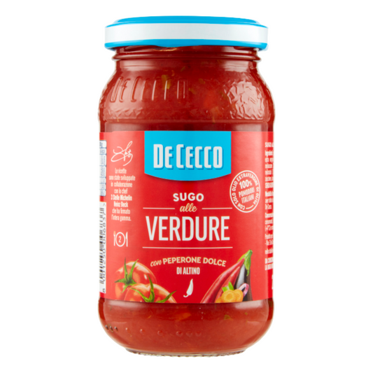 DE CECCO SUGO CON VERDURE 200 GR