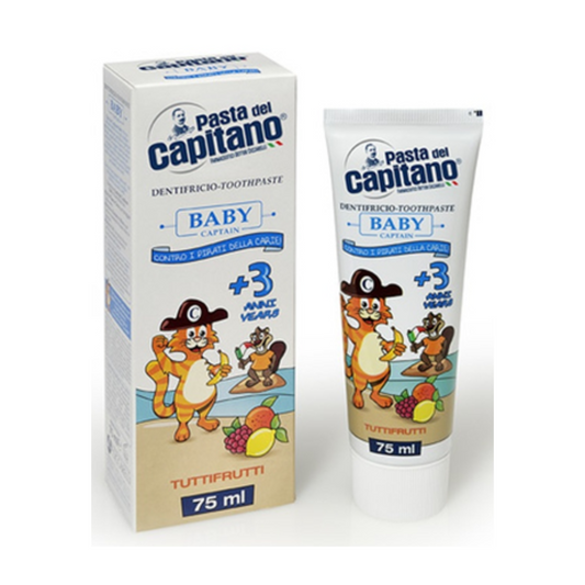 DENTIF CAPITANO 75 BIMBI + 3 ANNI FRUTTA