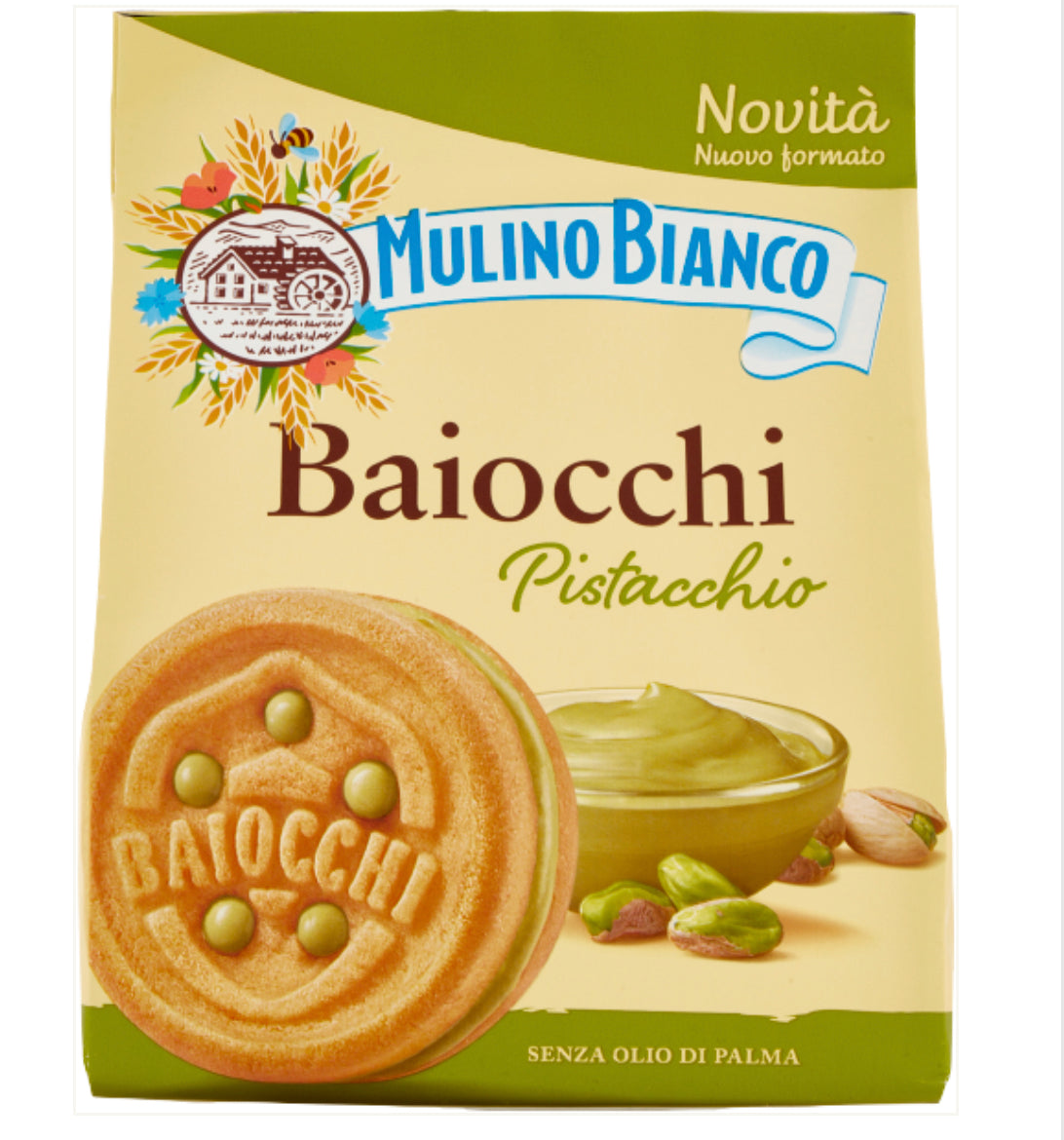 MULINO BIANCO BAIOCCHI PISTACCHIO BUSTA 240 GR