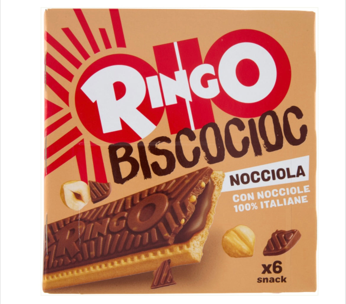 RINGO BISCOCIOC NOCCIOLA 162 GR