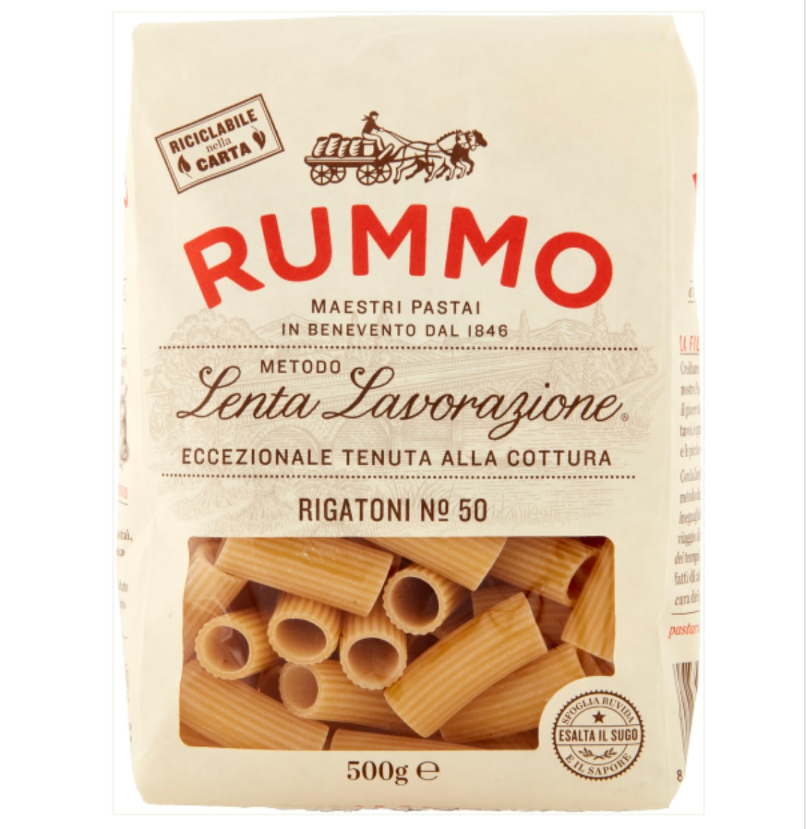 RUMMO RIGATONI N.50 500 GR