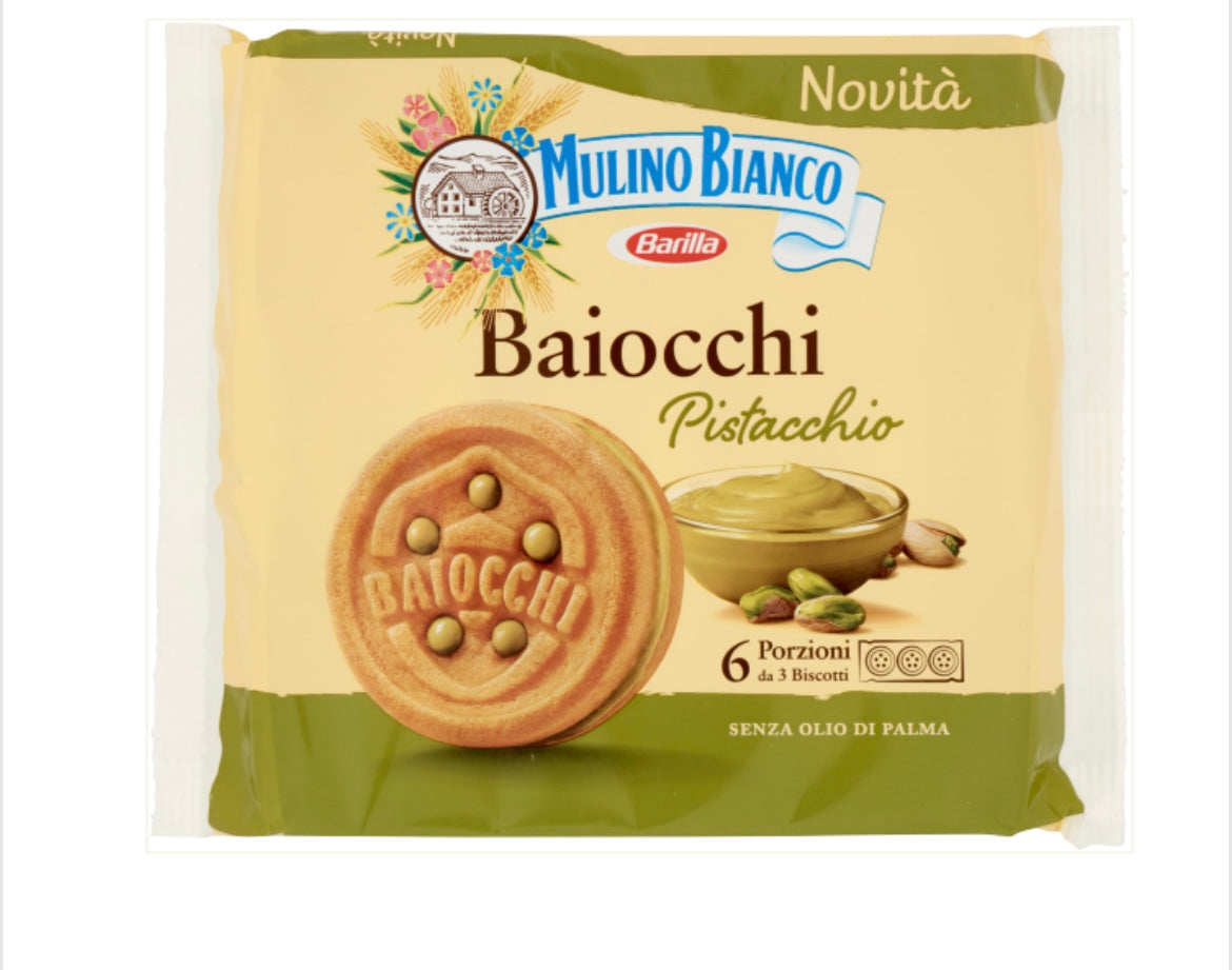 MULINO BIANCO BAIOCCHI AL PISTACCHIO 168 GR
