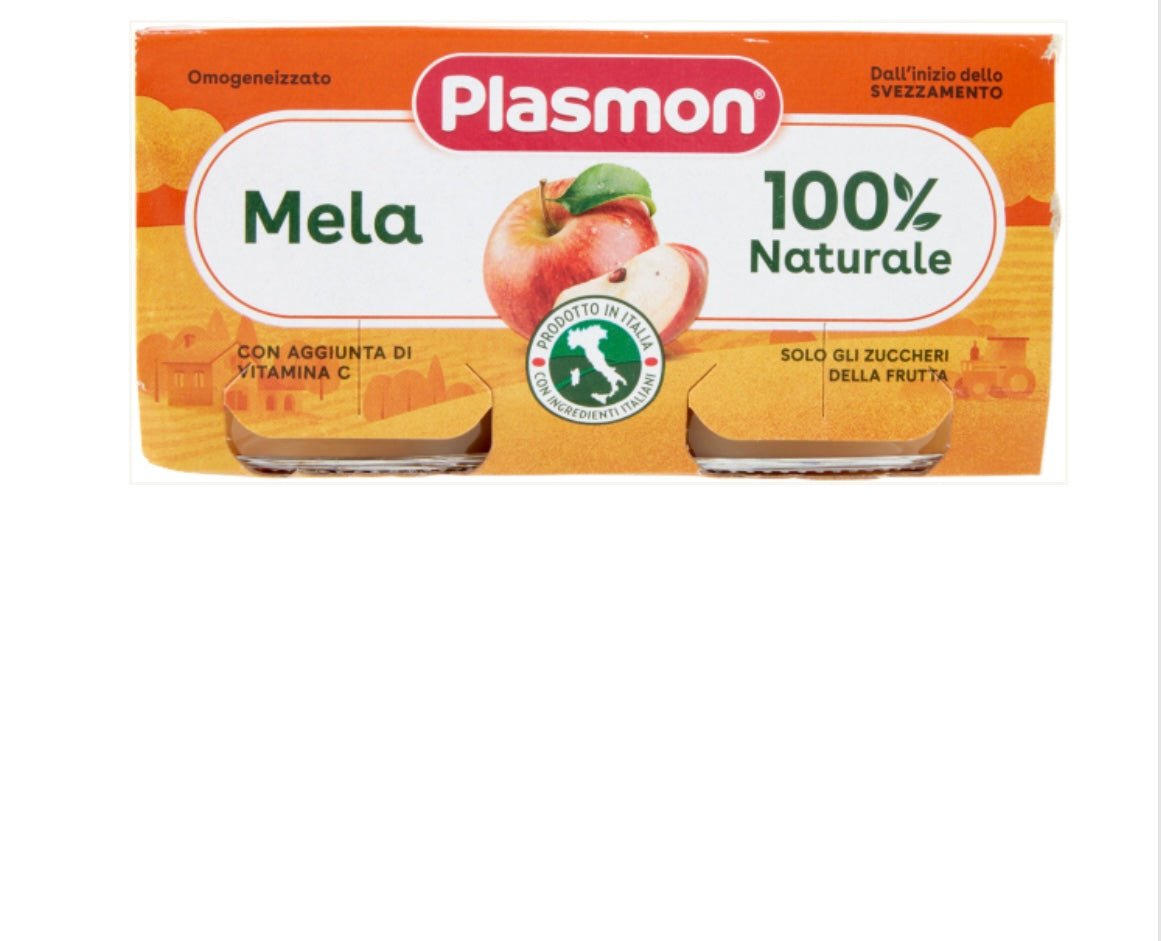 PLASMON OMOGENEIZZATO MELA 80X2 160 GR