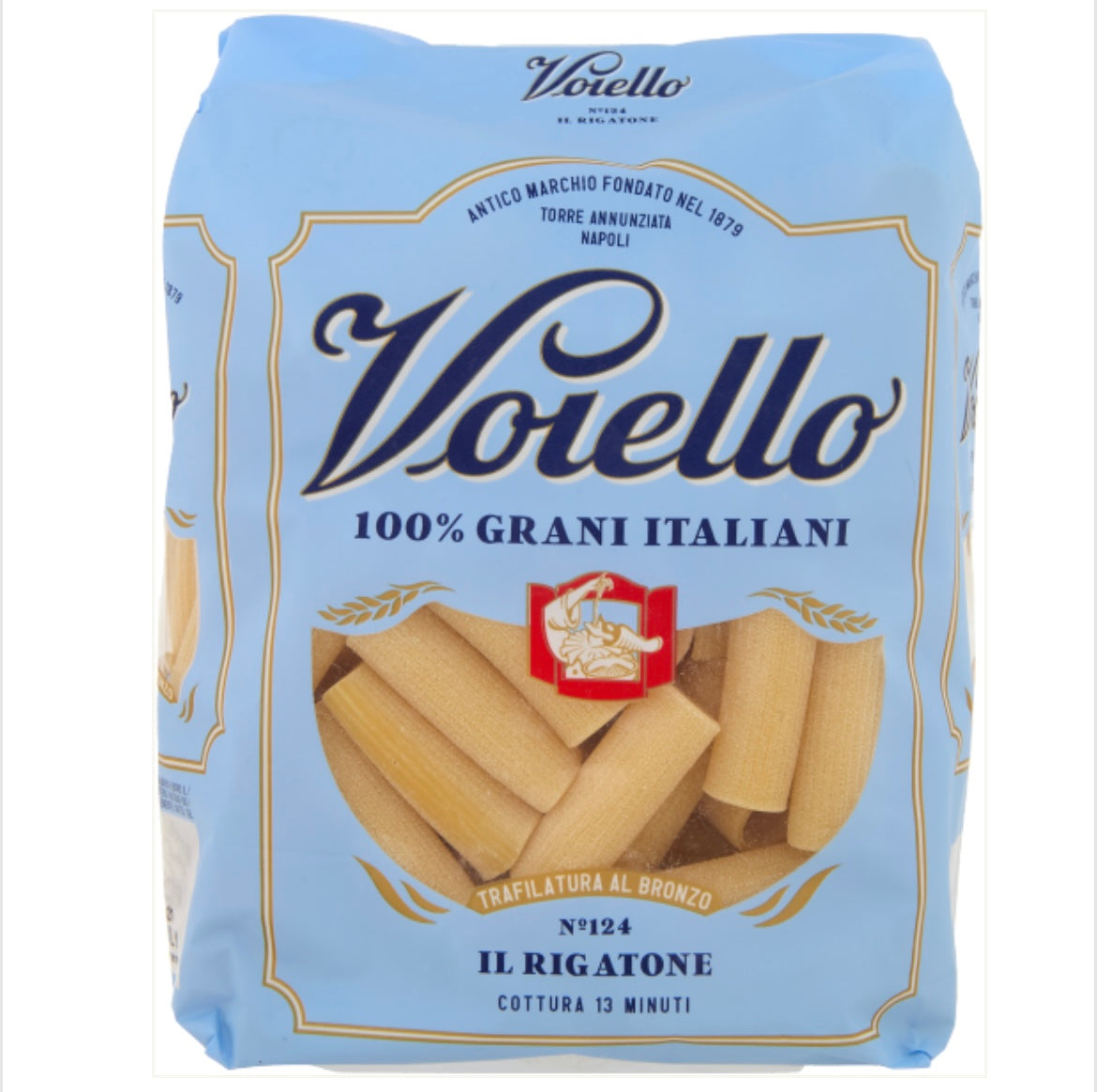VOIELLO PASTA DI SEMOLA RIGATONI N.124 500 GR