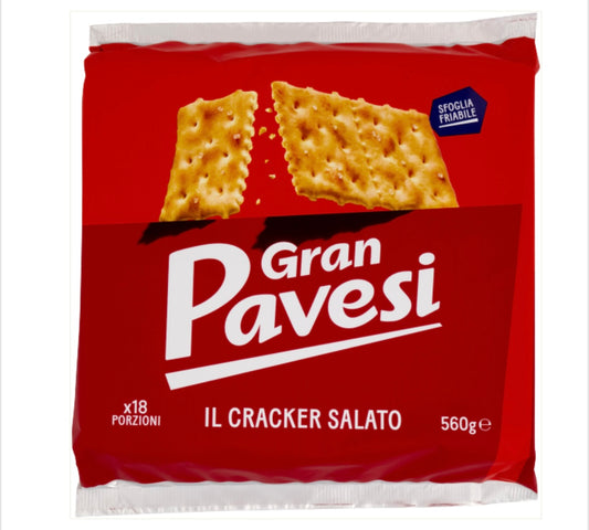 PAVESI CRACKER SALATI X18 560 GR