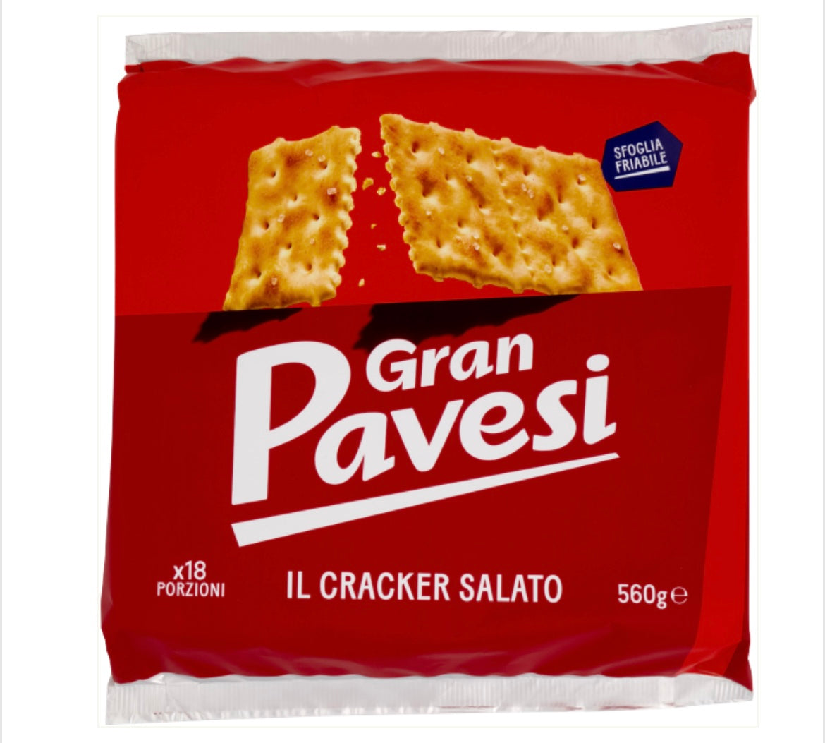 PAVESI CRACKER SALATI X18 560 GR