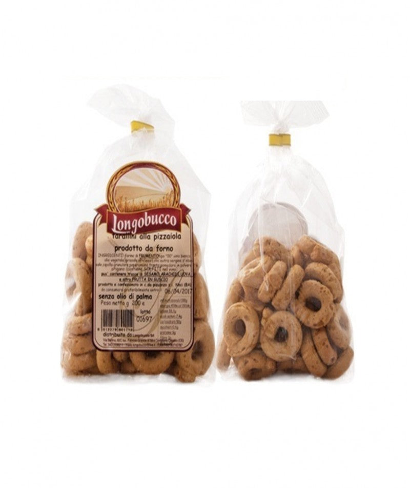 TARALLINI ALLA PIZZAIOLA Gr 200