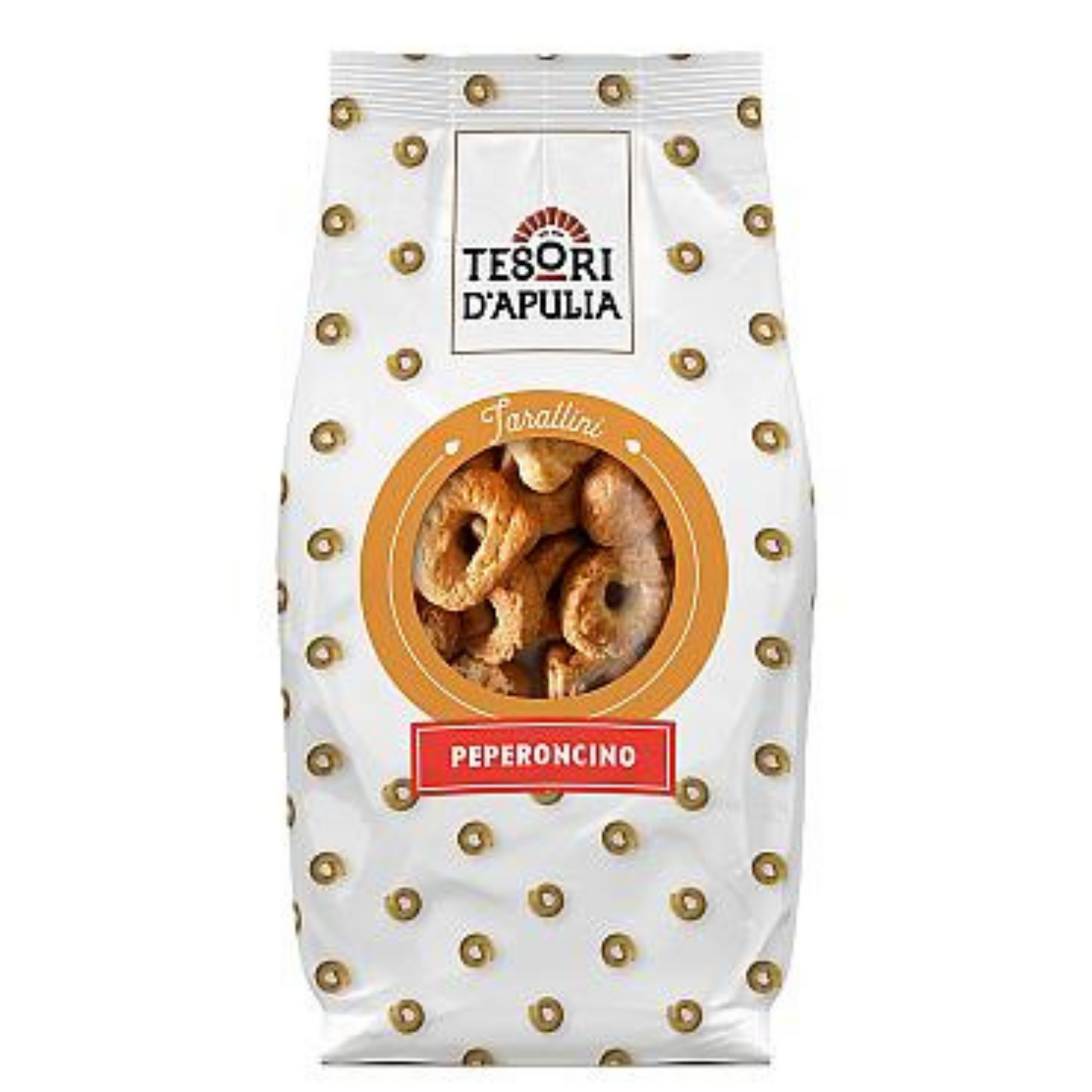 TESORI D'APULIA TARALLINI AL PEPERONCINO 200 GR