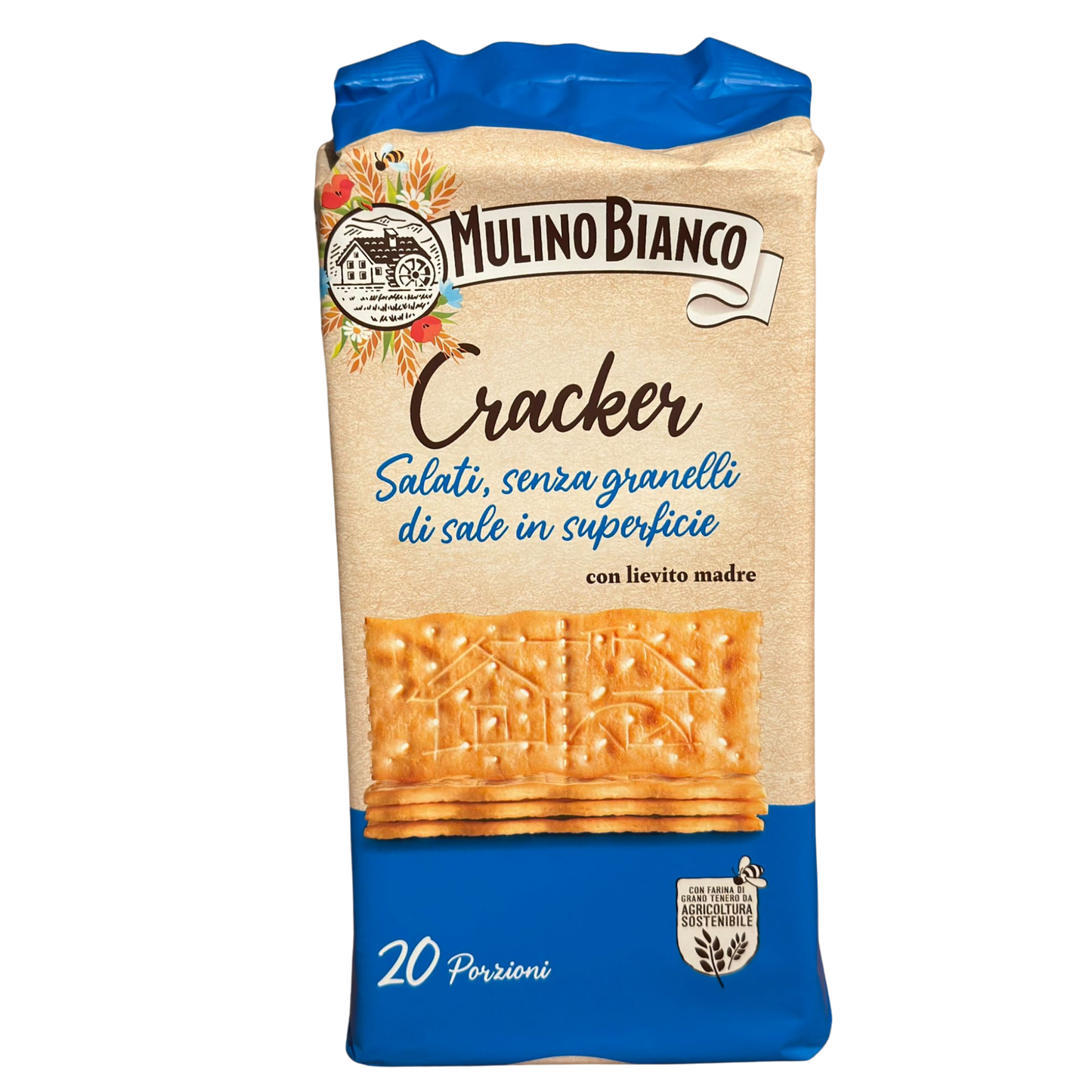 MULINO BIANCO Cracker /Cracker ungesalzen auf der Oberfläche / 0,5kg