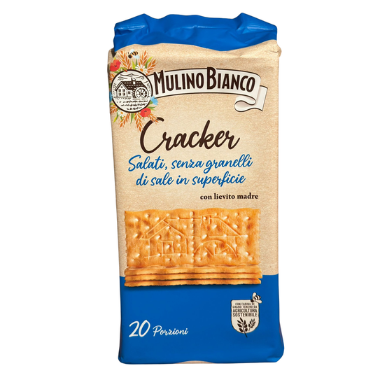 MULINO BIANCO Cracker /Cracker ungesalzen auf der Oberfläche / 0,5kg