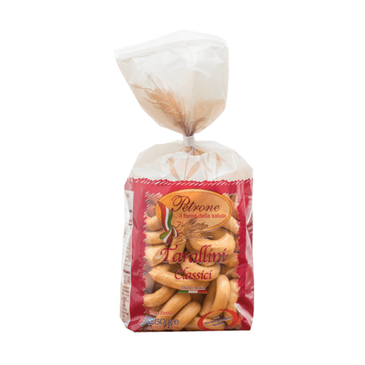 TRADITIONELLE TARALLINI MIT ÖL / TARALLINI TRADIZIONALI ALL' OLIO 250g