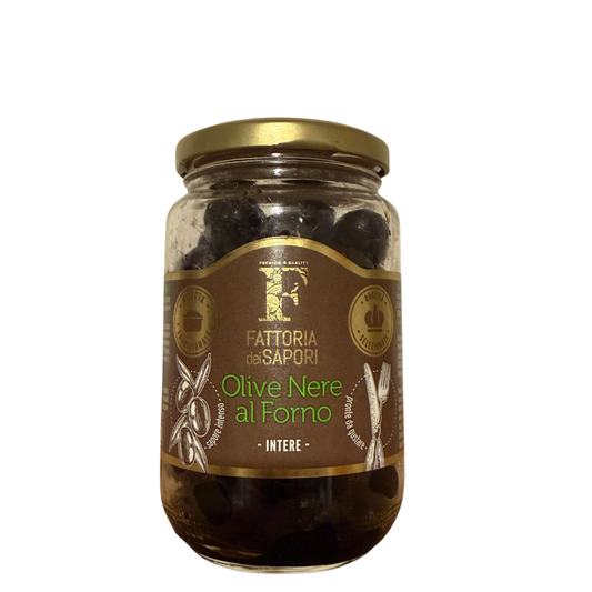 im Ofen gebackene schwarze Oliven/Olive Nere al Forno  Fattoria dei Sapori